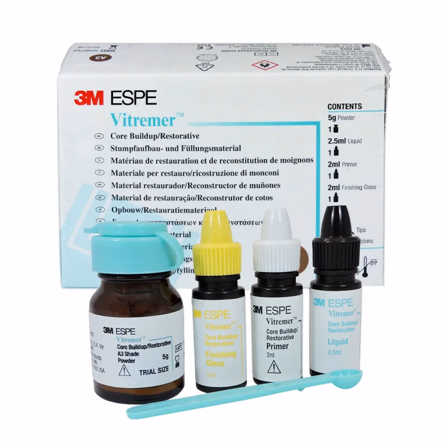 Ionómero de Vidrio Vitremer Solventum Tono A3