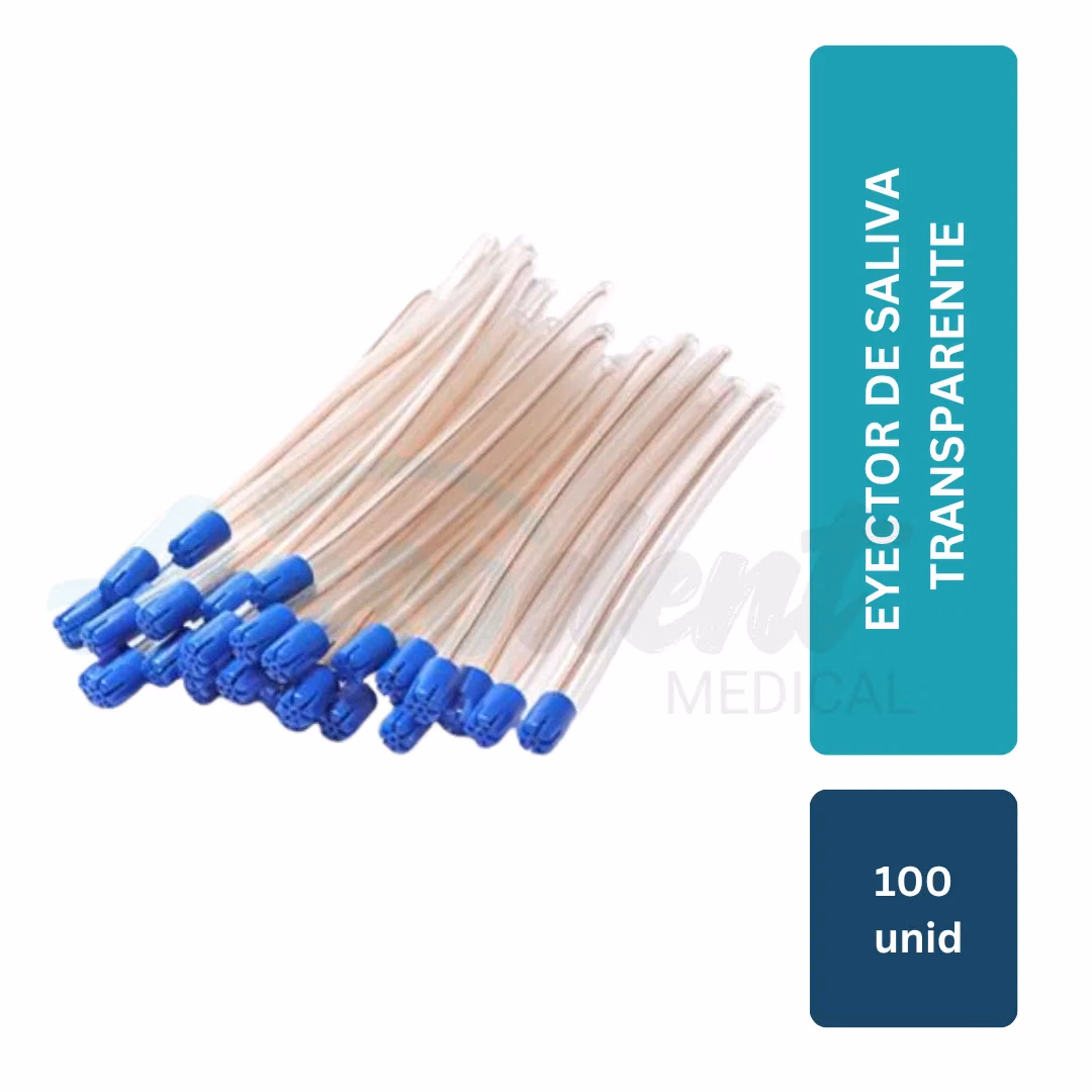 Eyector de Saliva (100 Unid)