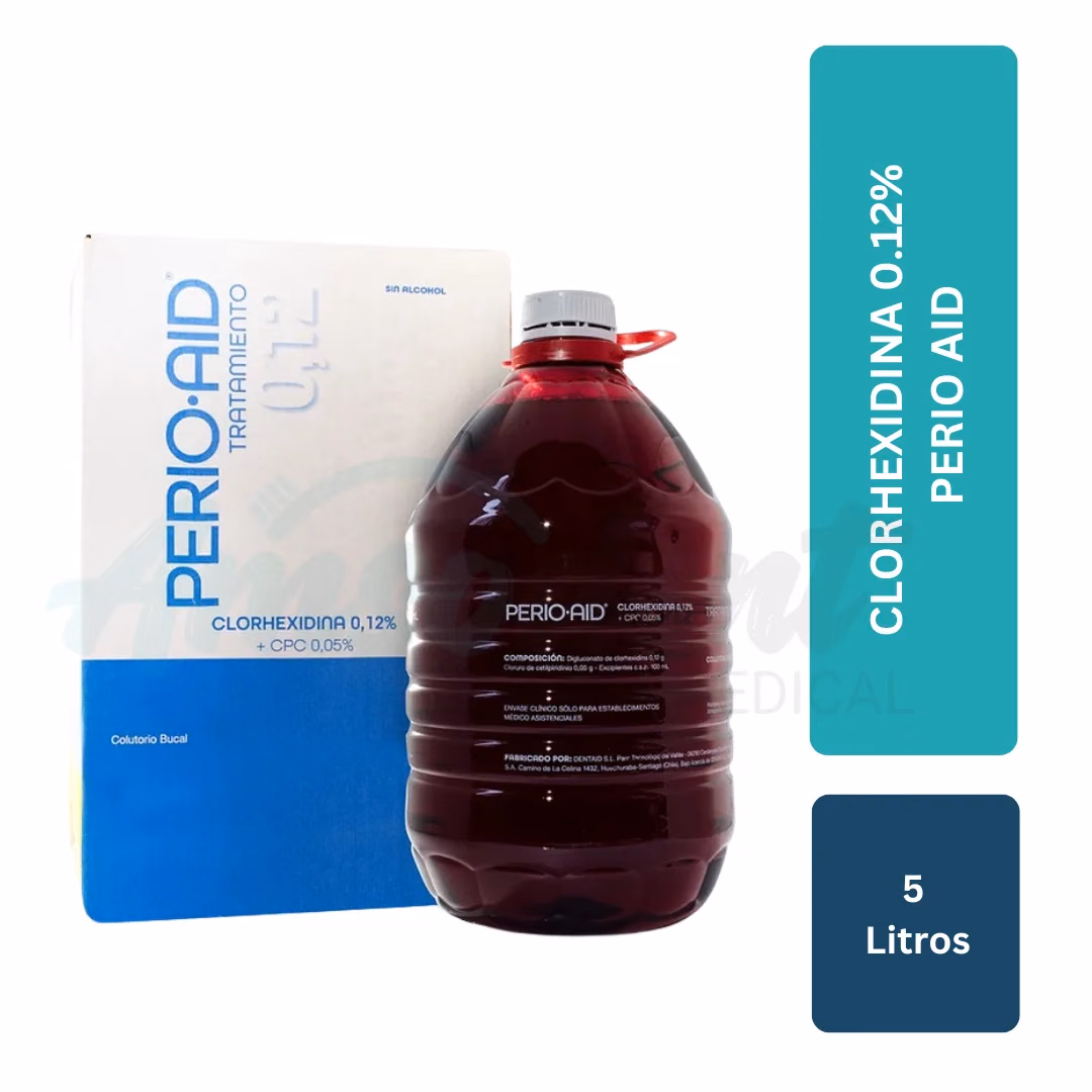 Clorhexidina 0,12% Perio-Aid Dentaid (5 Lt)
