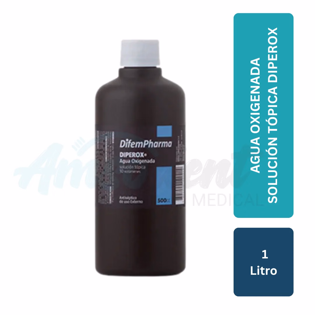 Agua Oxigenada Tópica Diperox DifemPharma (1 Lt)