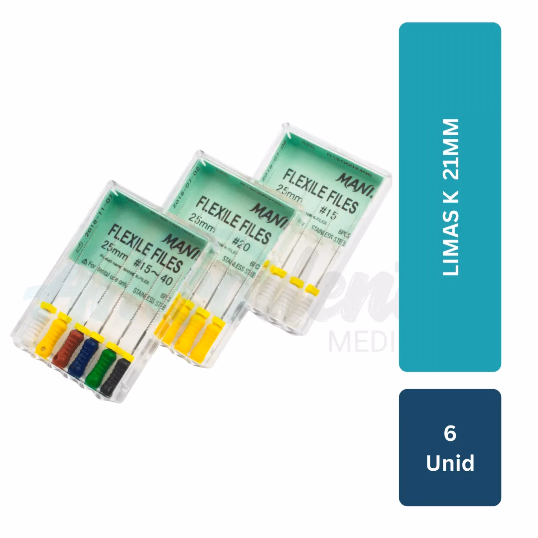 Lima K-File Mani (21mm, Caja x6)