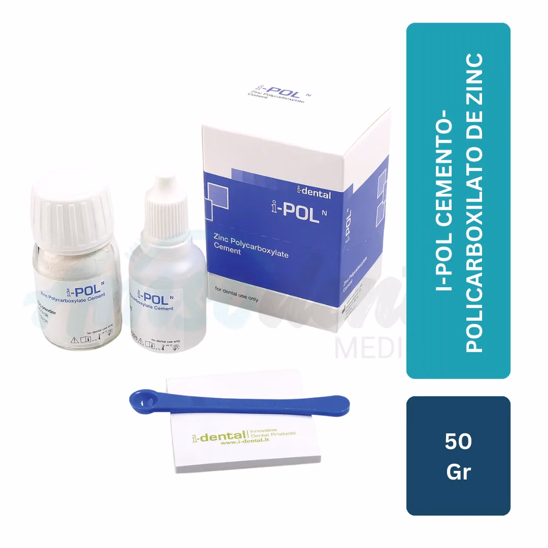 Cemento de Policarboxilato de Zinc I-Pol I-Dental (50 g)