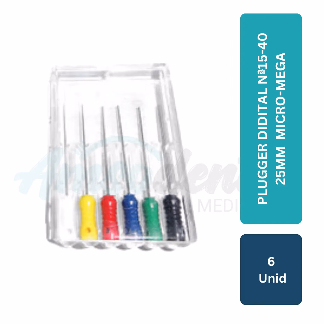 Plugger Digital Micro-Mega #15-40 (25mm, 6 unid)