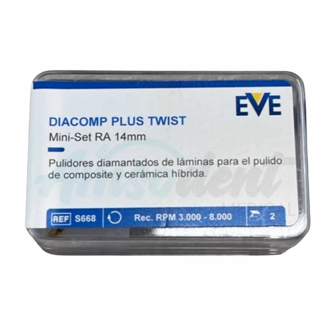 Set Pulido de Composite Diacomp Plus Twist EVE (Pulido y Brillo)