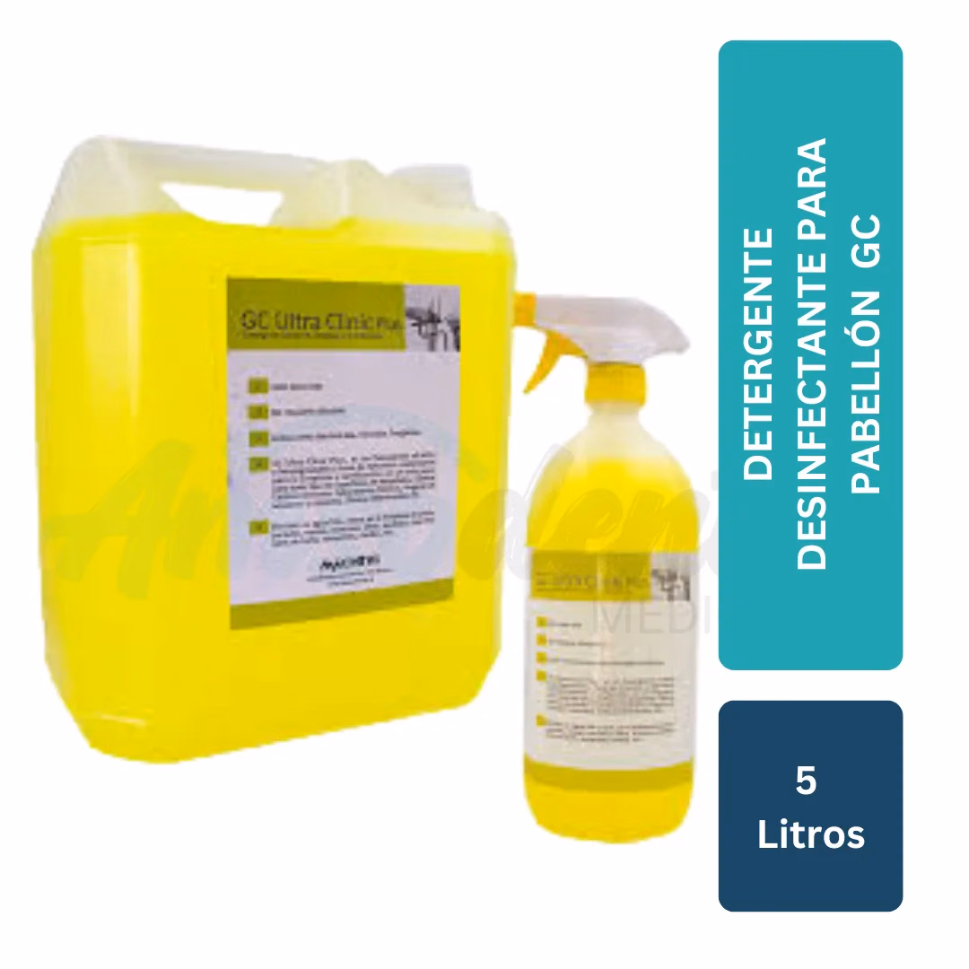 Detergente Desinfectante Condensed Quats-5 GC Clean (5 Lt)