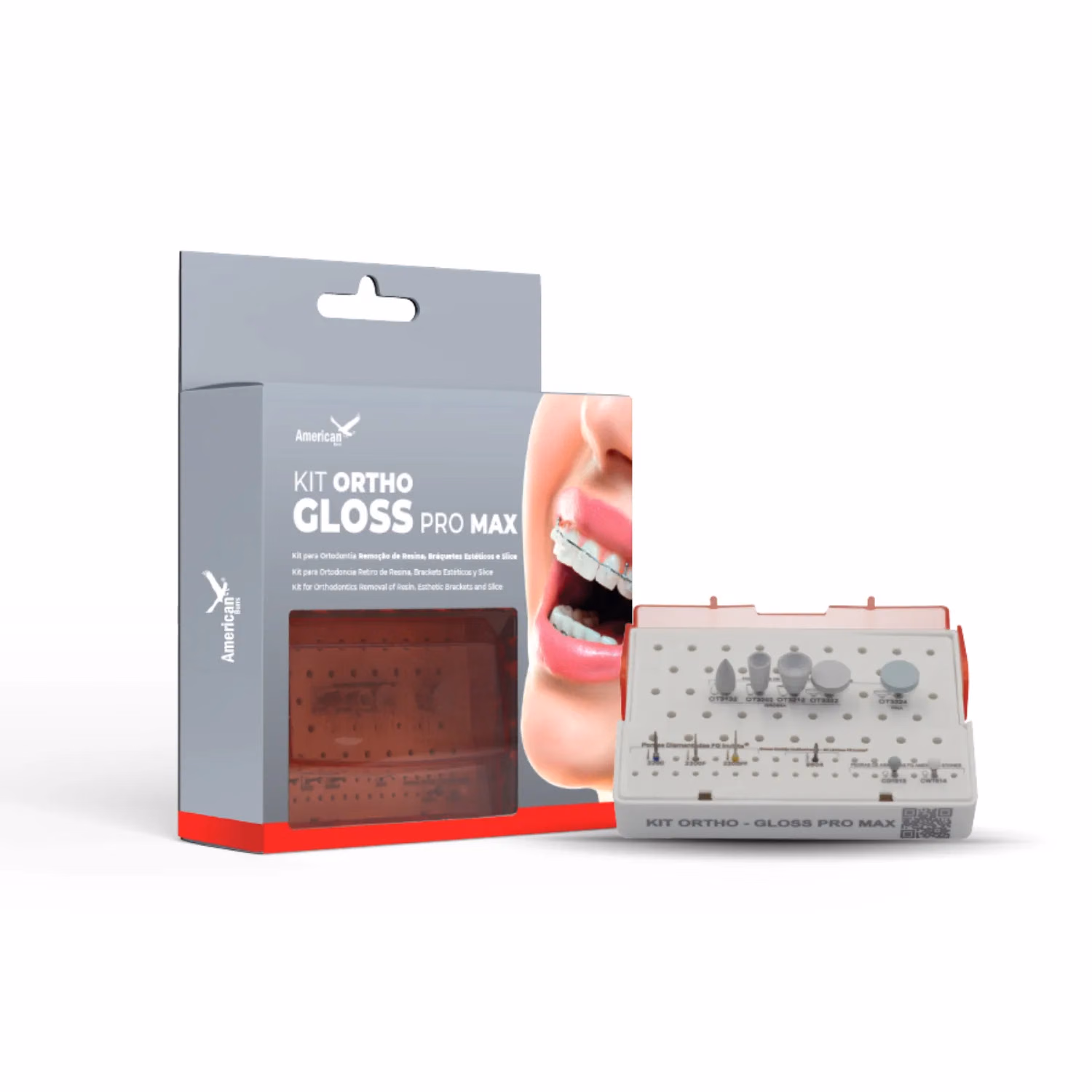 Kit Ortho Gloss Pro Max Pulido Ortodoncia