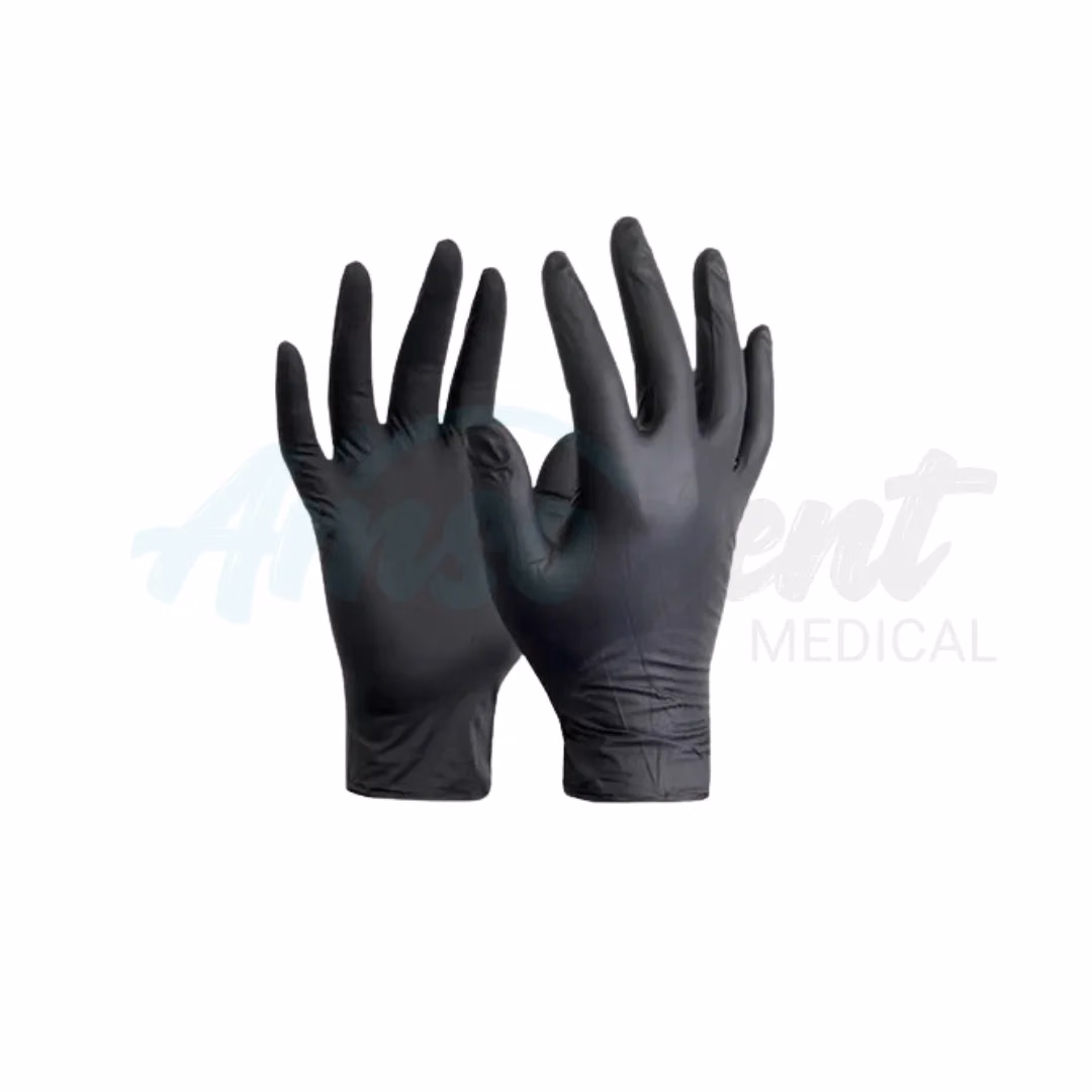 Guante de Nitrilo Negro Kingfa
