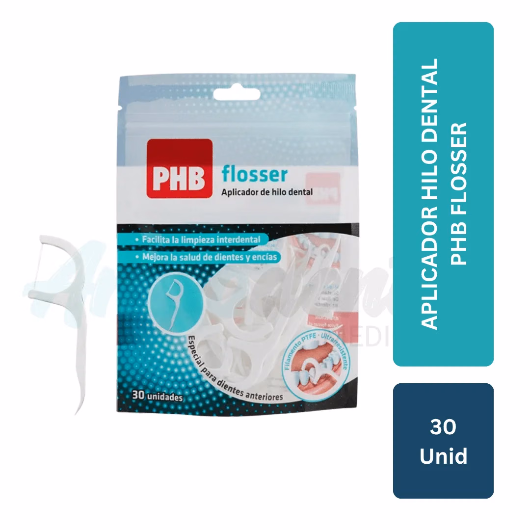 Aplicador de Hilo Dental PHB Flosser (30 unid)
