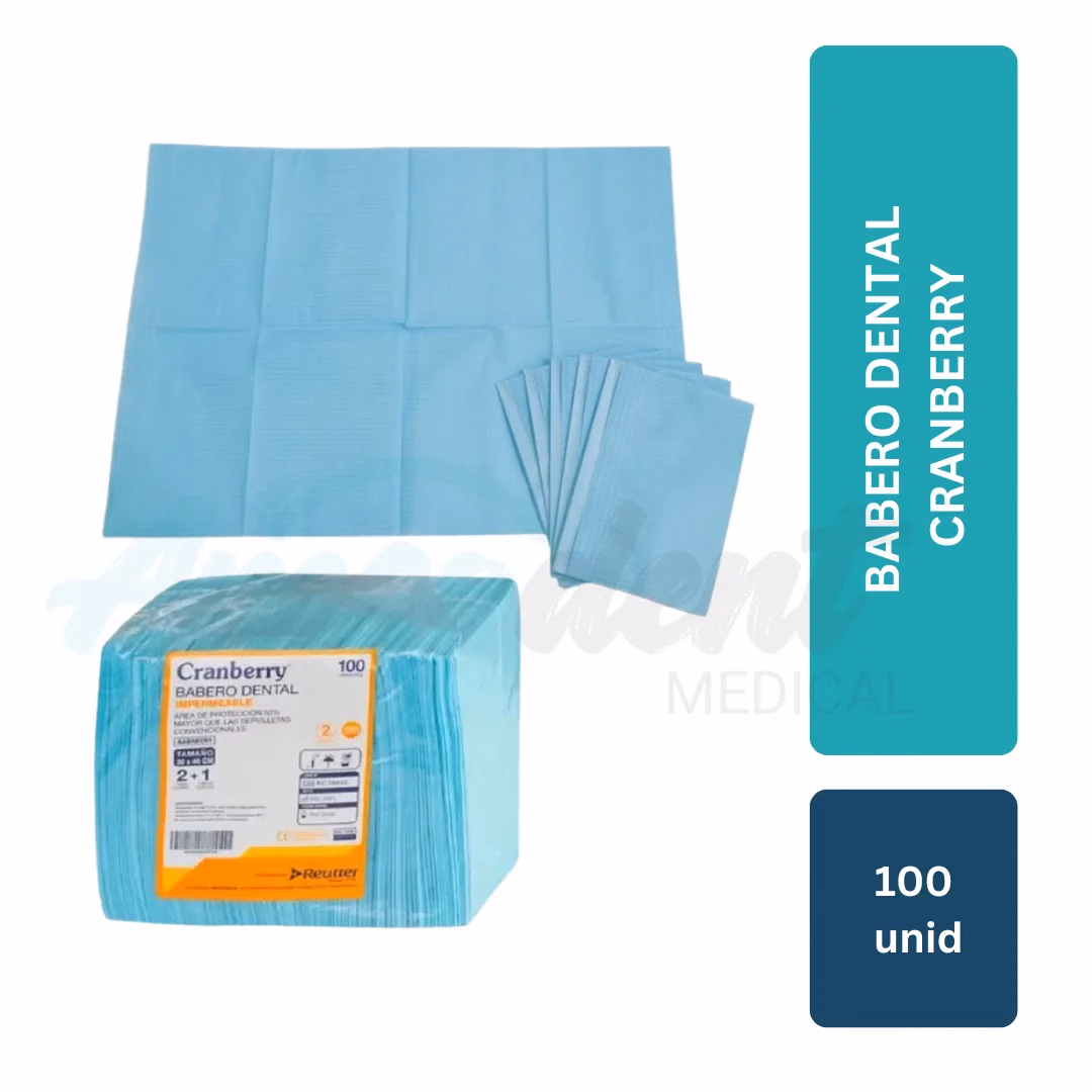 Babero Dental Desechable (100 unid)