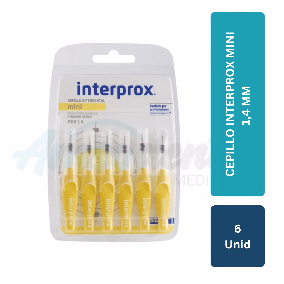 Cepillo Interprox Mini 1,4 mm – 6 unidades