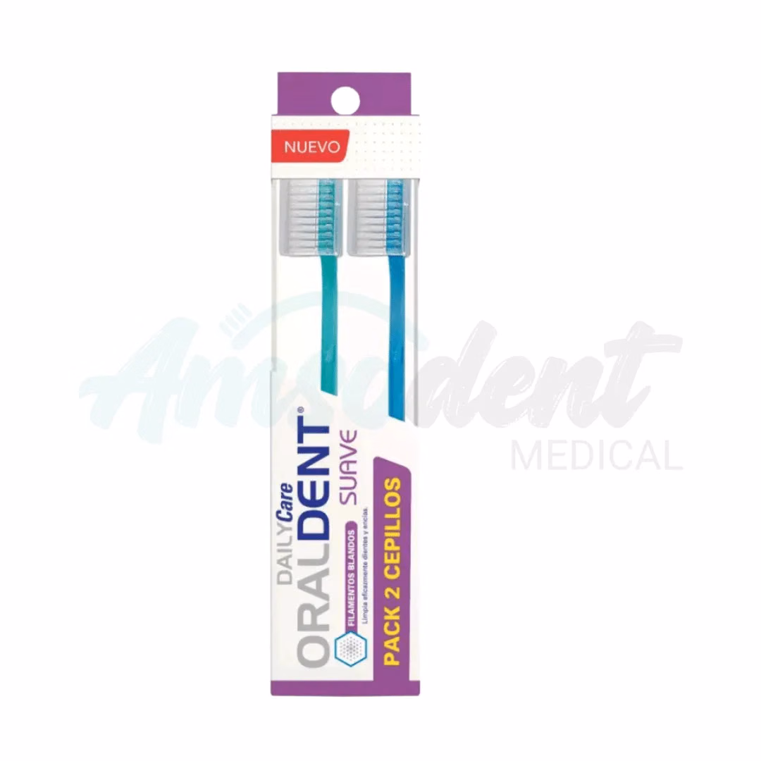 Cepillo Dental Oraldent Suave 120 Duo