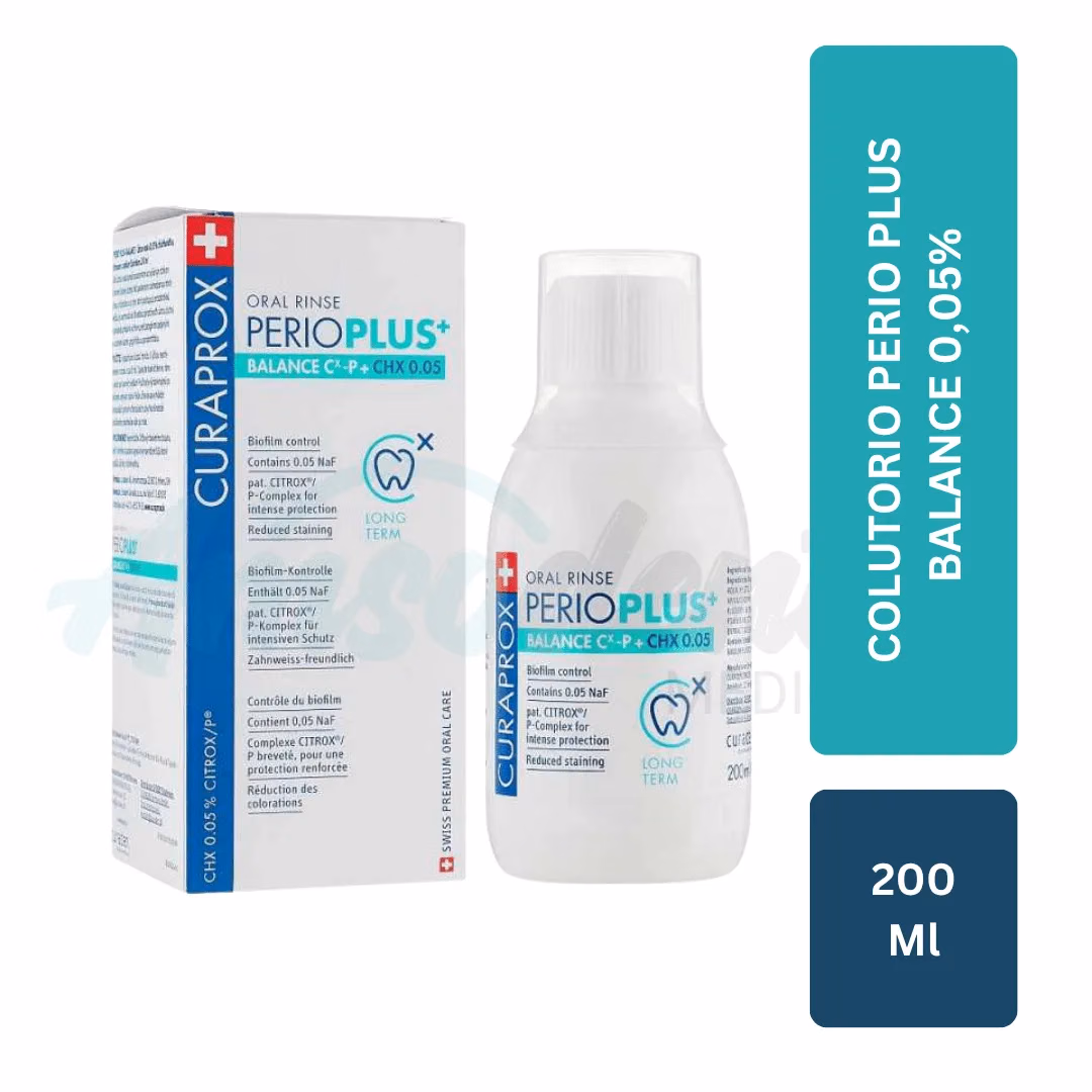Colutorio Curaprox Perio Plus Balance 0,05% (200 mL)