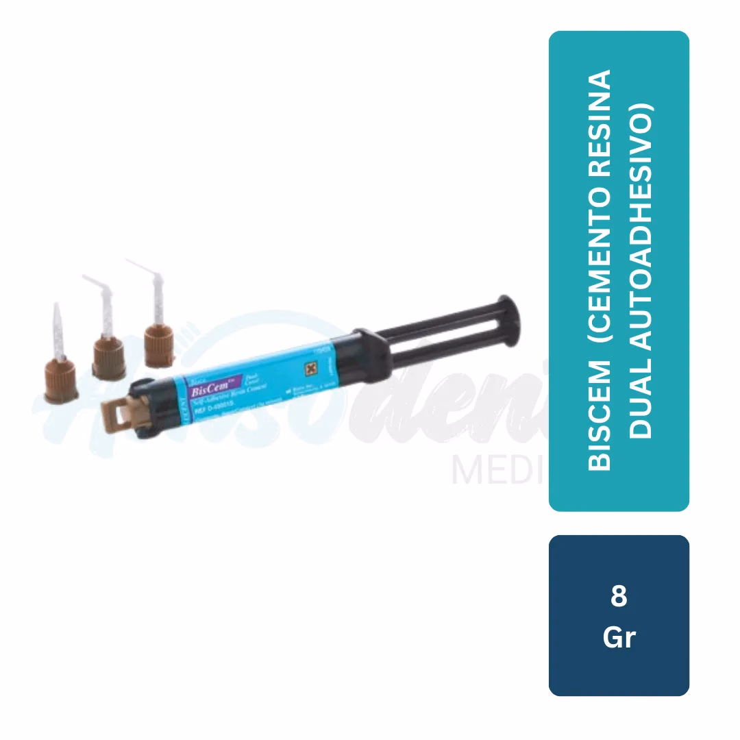 Cemento de Resina Dual Autoadhesivo BisCem Bisco (Jeringa 8 g)