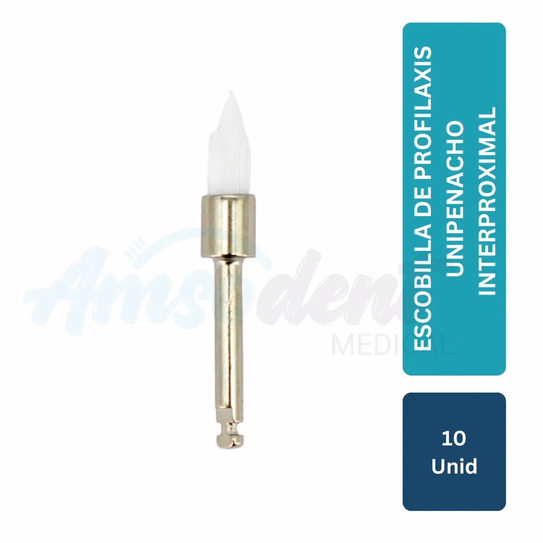 Escobilla de Profilaxis Unipenacho Interproximal 1O Unid