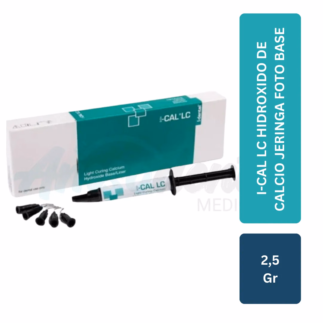 Hidróxido de Calcio Fotocurable I-Cal LC I-Dental (2,5 g)