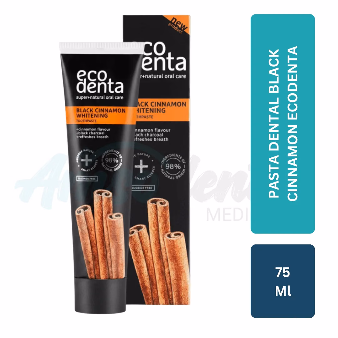 Pasta Dental Black Cinnamon EcoDenta