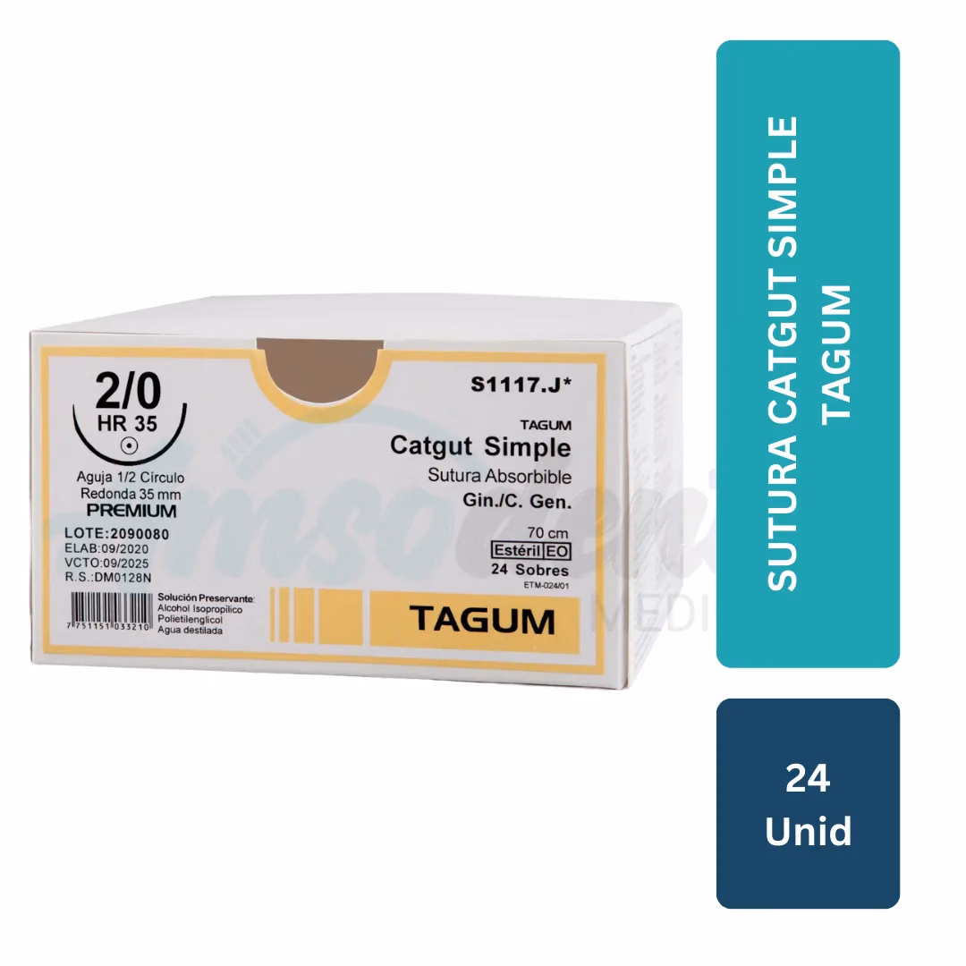Sutura Catgut Simple Tagum