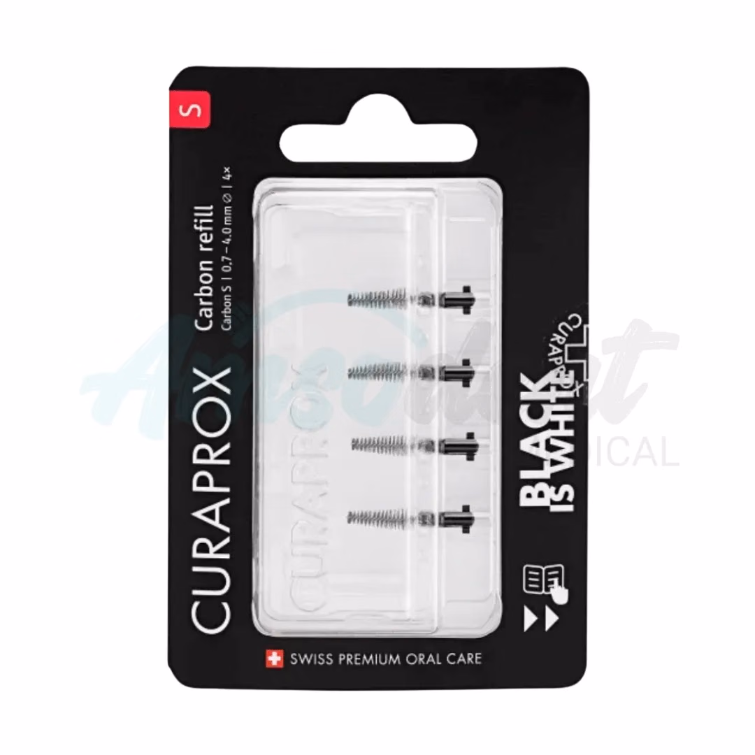 Recambio Curaprox Black is White Talla S (0,7-4,0 mm)