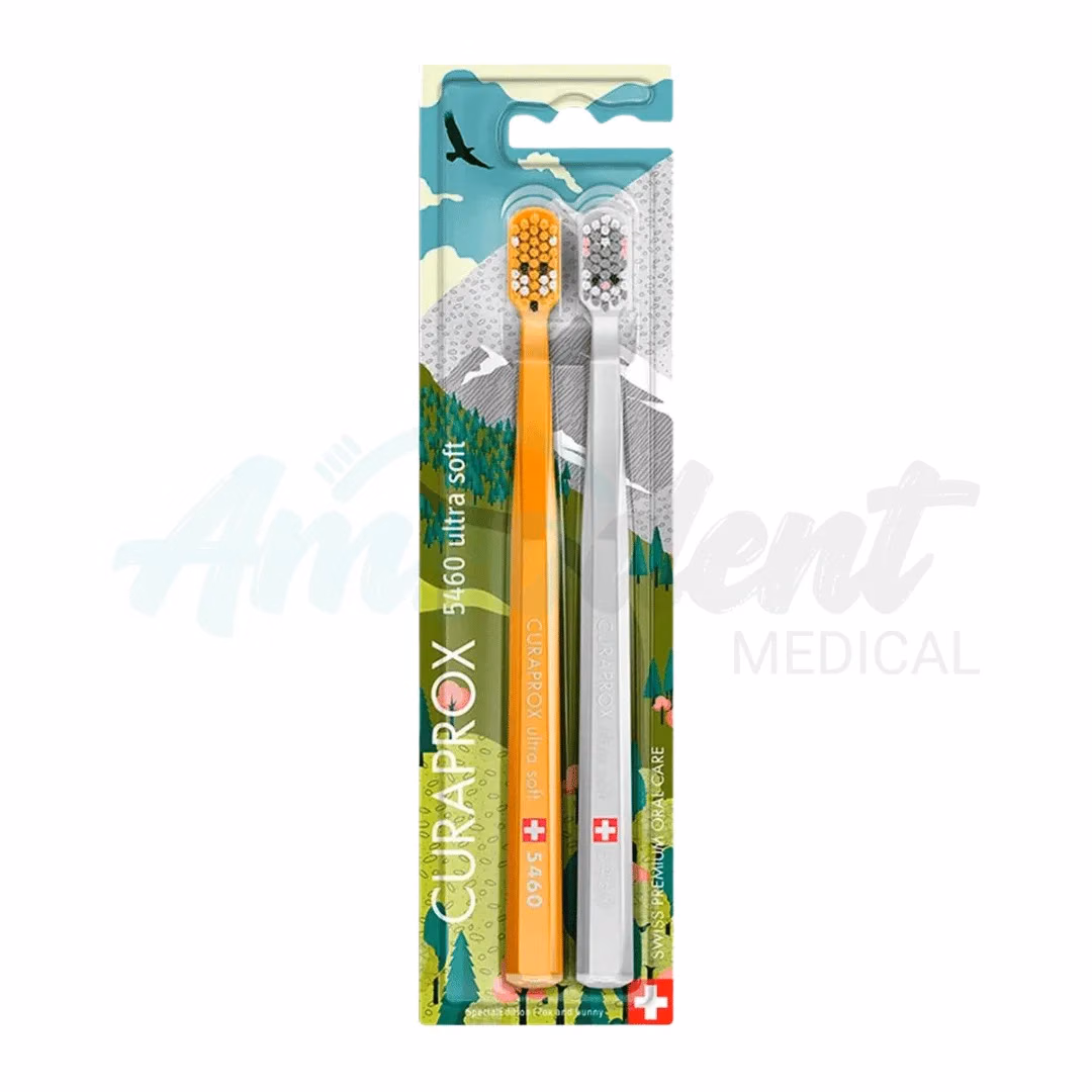 Cepillo Dental Curaprox CS 5460 Duo Fox and Bunny Edition 2024