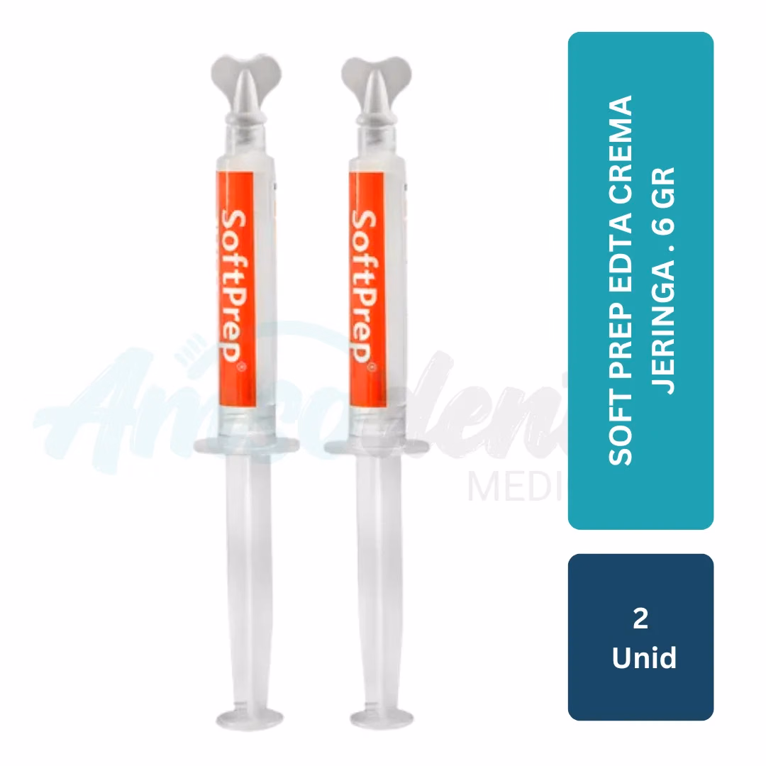 Crema EDTA Soft Prep Spident (Pack 2 Jeringas de 6 g)