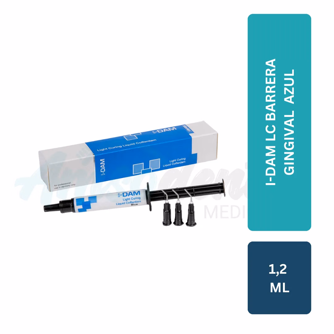 Barrera Gingival Fotocurable I-Dam LC I-Dental Azul (1,2 mL)