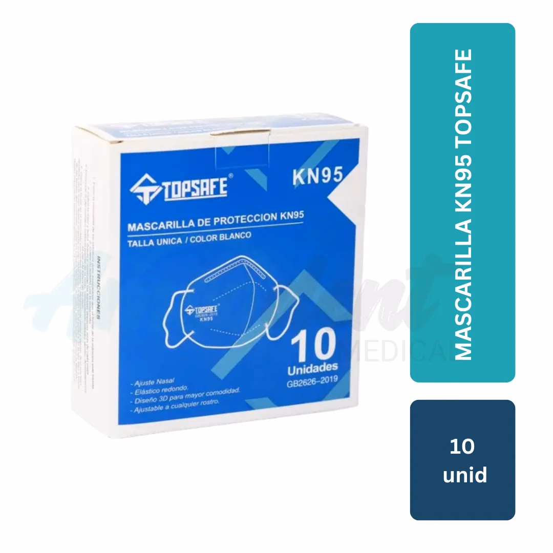 Mascarilla KN95 TopSafe (10 unid)