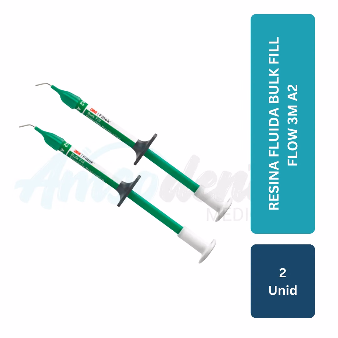 Resina Fluida Bulk Fill Flow Solventum (2 Jeringas)