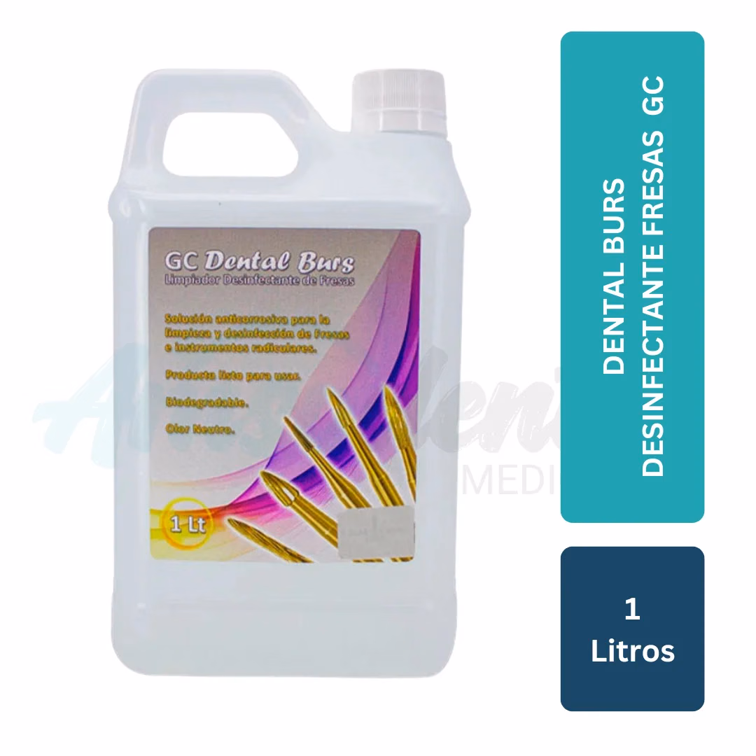 Desinfectante para Fresas Dental Burs GC Clean (1 Lt)