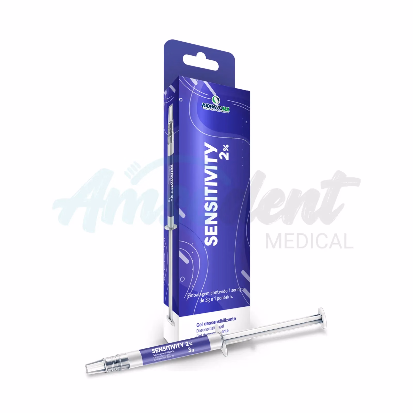 Desensibilizante Dental 2% Iodontosul (Jeringa 3 mL)