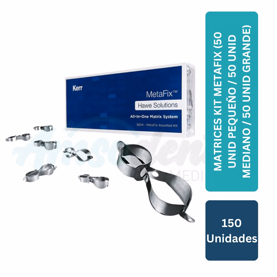 Sistema de Matrices Metafix Kerr (150 unid)