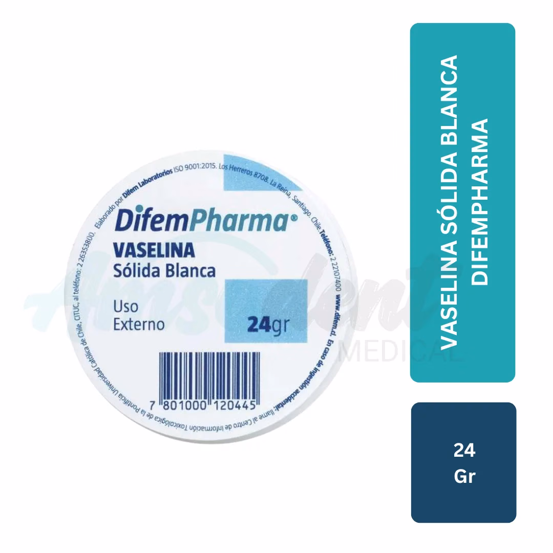 Vaselina Sólida Blanca DifemPharma (24 g)