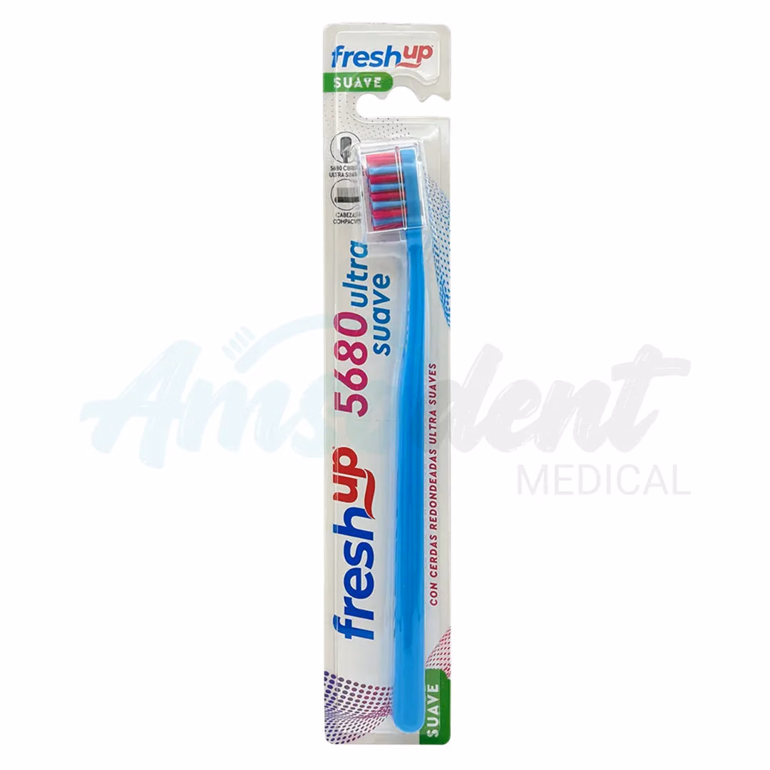Cepillo Dental Fresh Up Ultra Suave 5680 Cerdas con Capuchón