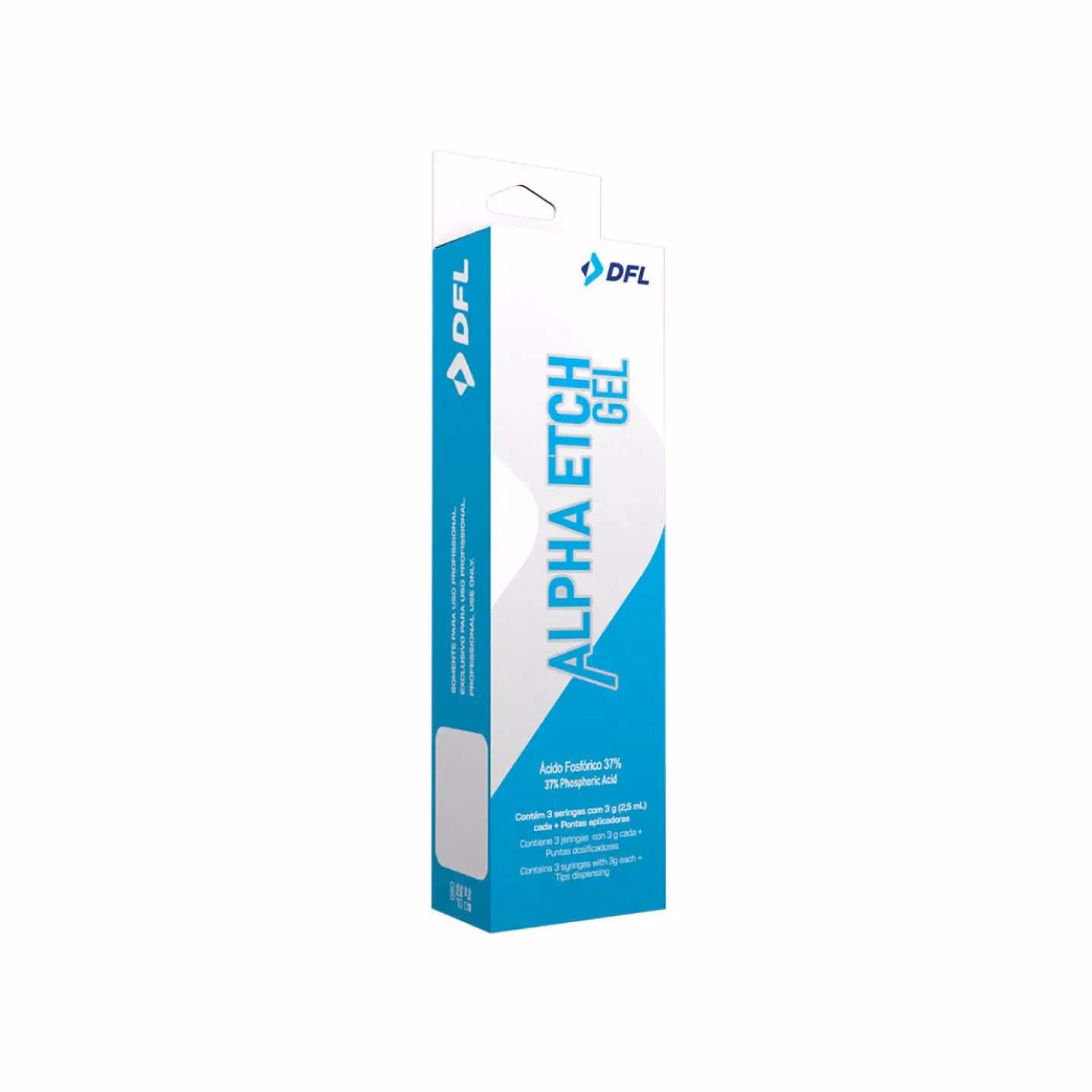 Ácido Ortofosfórico 37% Alpha Etch Gel DFL (3 Jeringas)