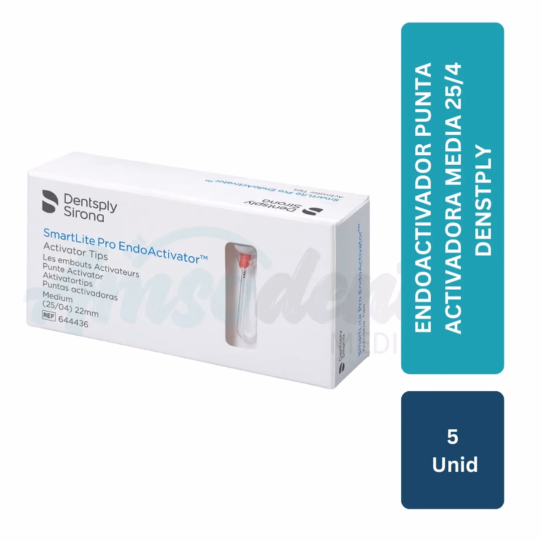 Punta Activadora Media EndoActivator Dentsply Sirona 25/4 (5 unid)