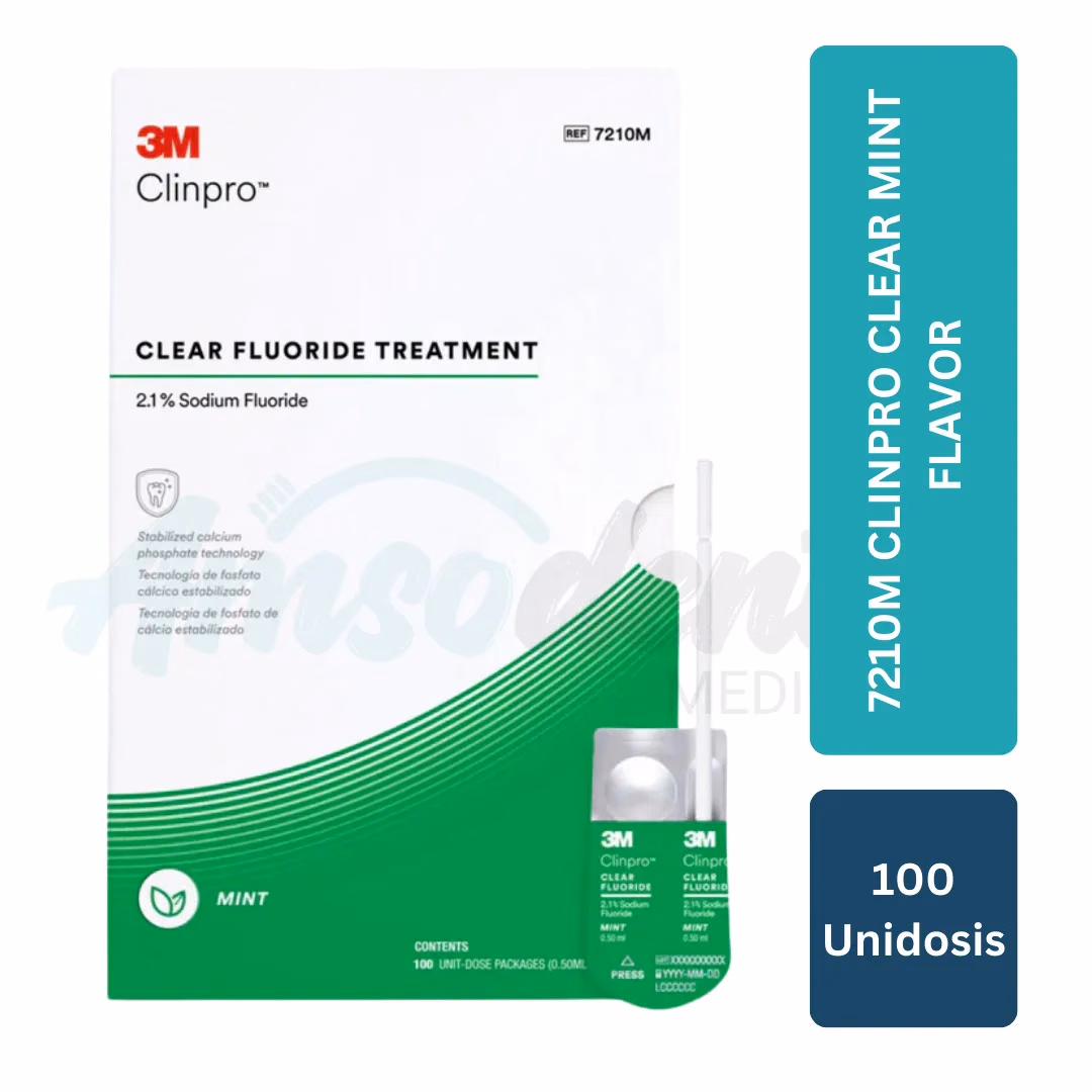 Fluoruro de Sodio Espuma Clinpro Clear Solventum (Unidosis)