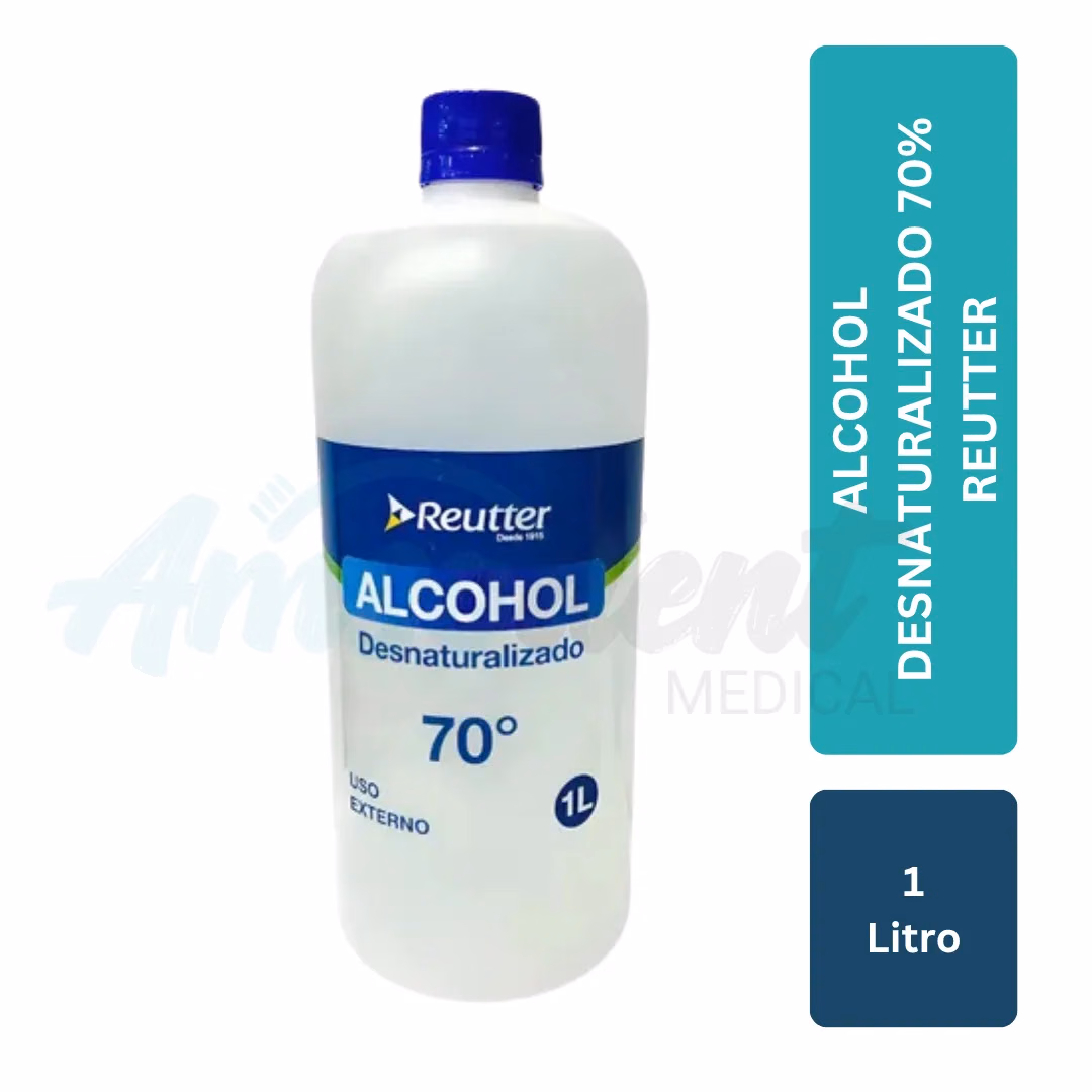 Alcohol Desnaturalizado 70% Reutter (1 Lt)