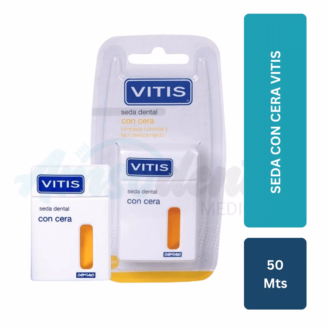 Seda Dental con Cera Vitis (50 m)