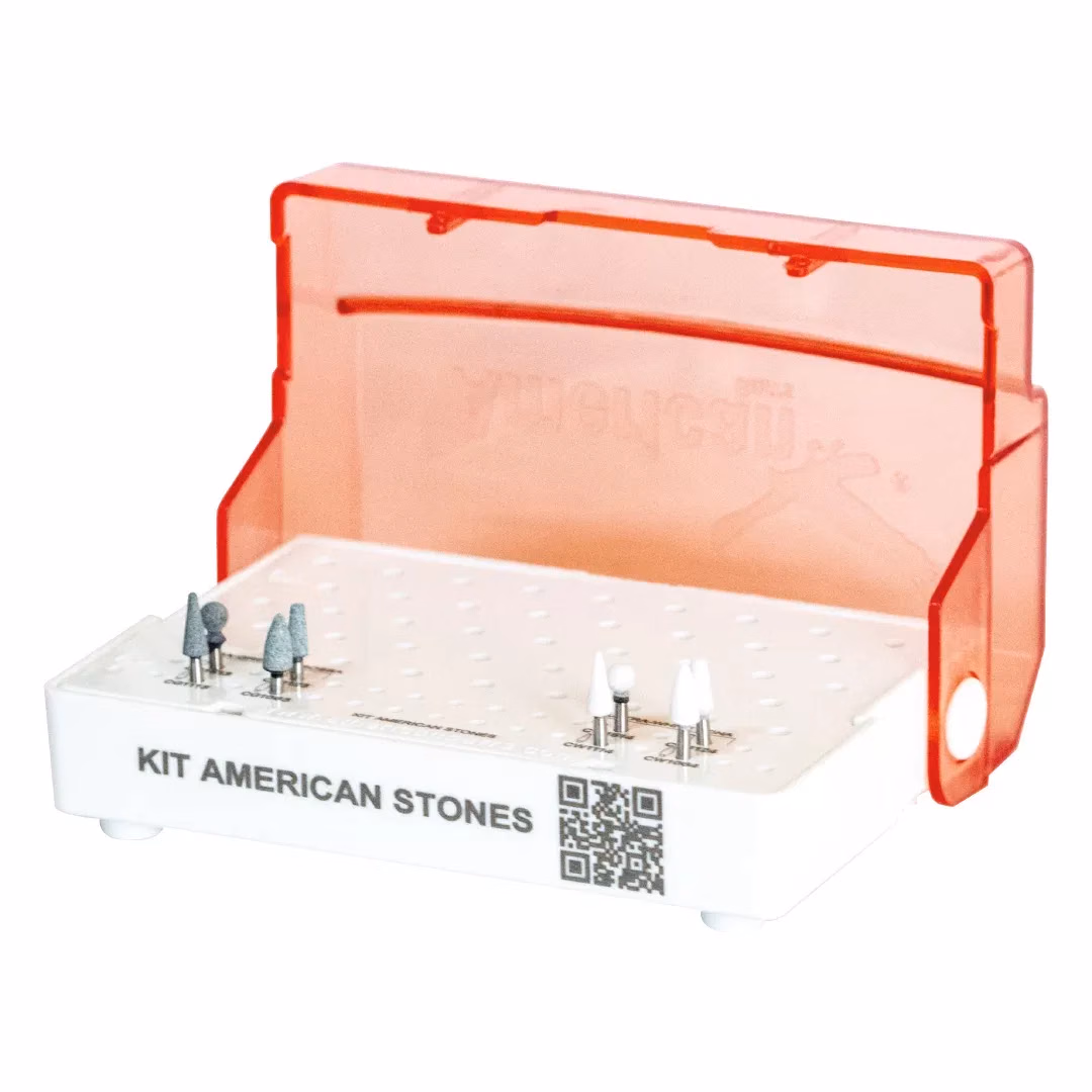Kit Piedra de Arkansas American Stones Pulido Dental