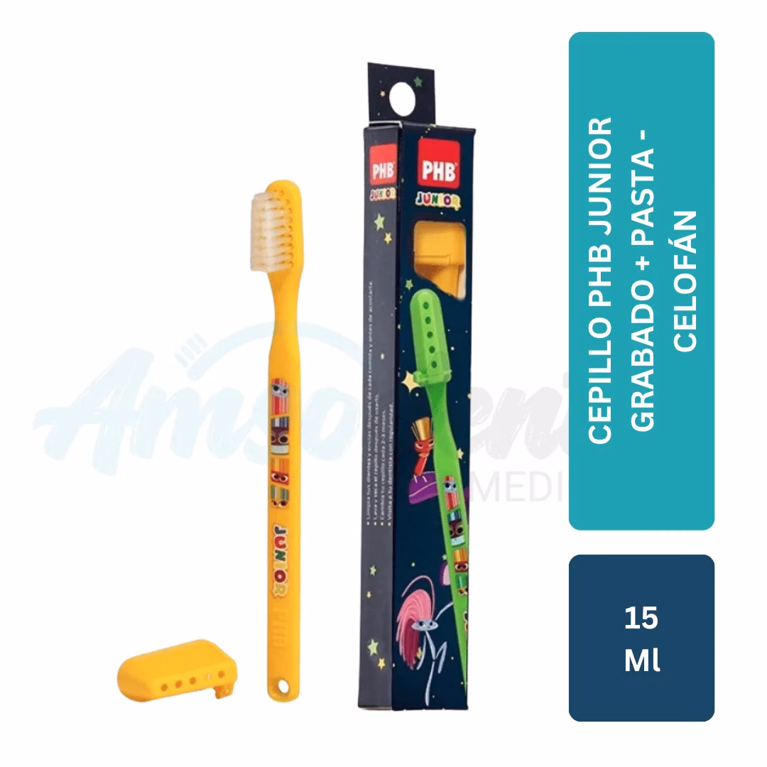 Pack Cepillo PHB Junior Grabado + Pasta 15mL