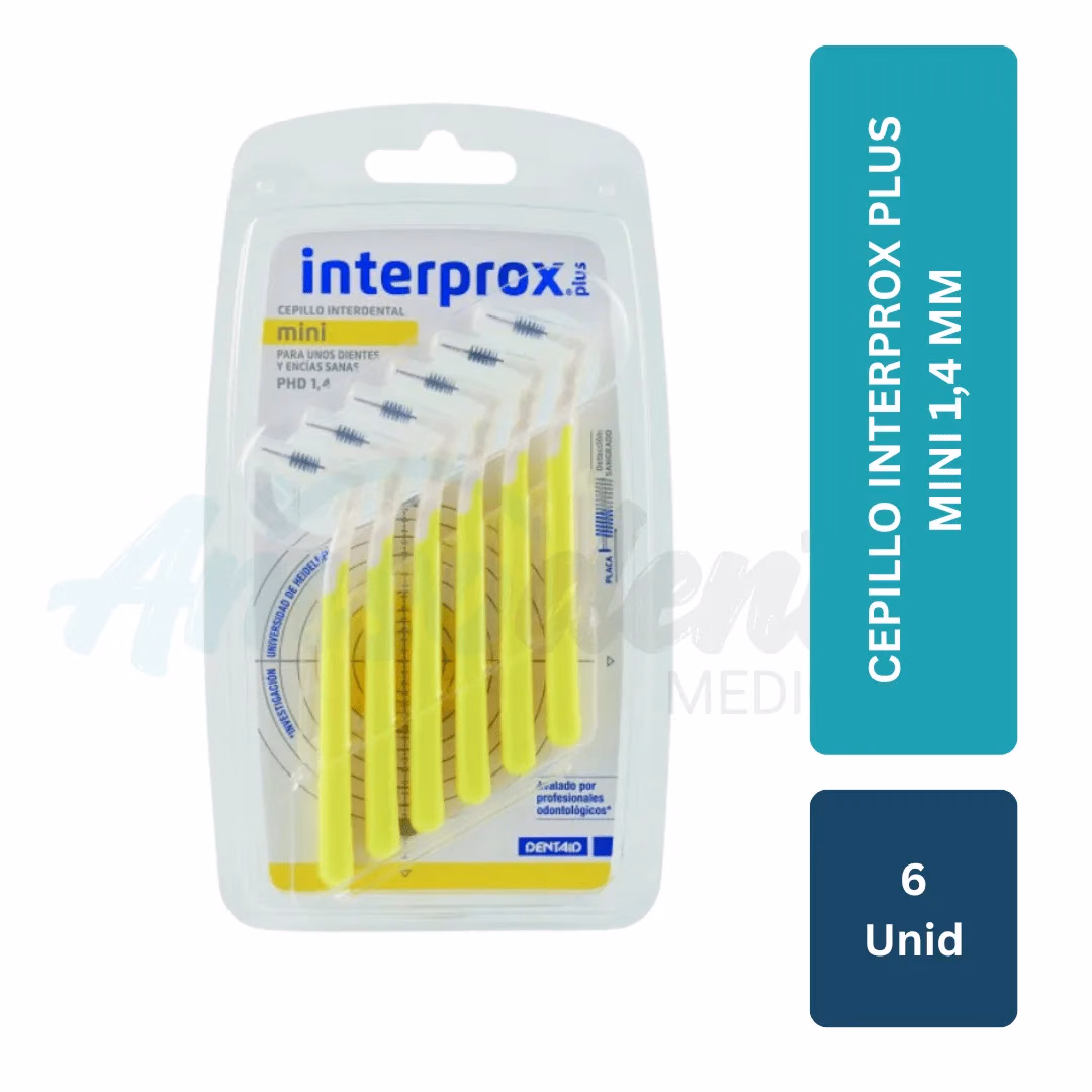 Cepillo Interprox Plus Mini 1,4 mm – 6 unidades