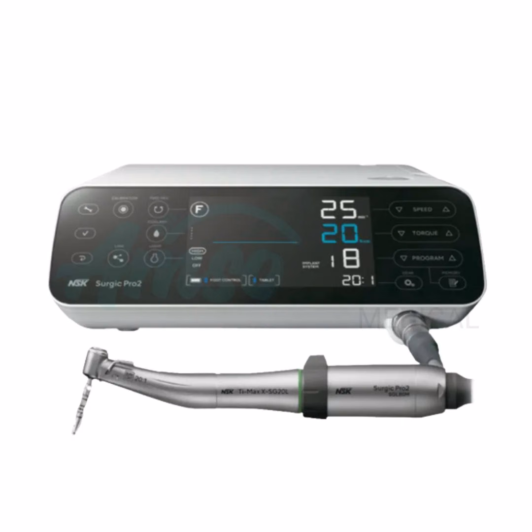 Micromotor Quirúrgico Surgic Pro 2 NSK con Óptica (230V)