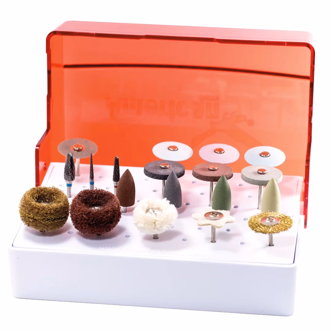 Kit Universal de Acabado y Pulido para Pieza de Mano