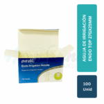 AGUJA DE IRRIGACIÓN brENDO TOP 27GX25MM 100 UND