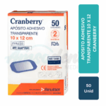 APOSITO ADHESIVO TRANSPARENTE 10 X 12 br50 UNID CRANBERRY