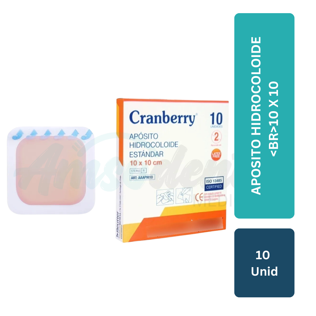 APOSITO HIDROCOLOIDE br10 X 10 10 UNIDADES