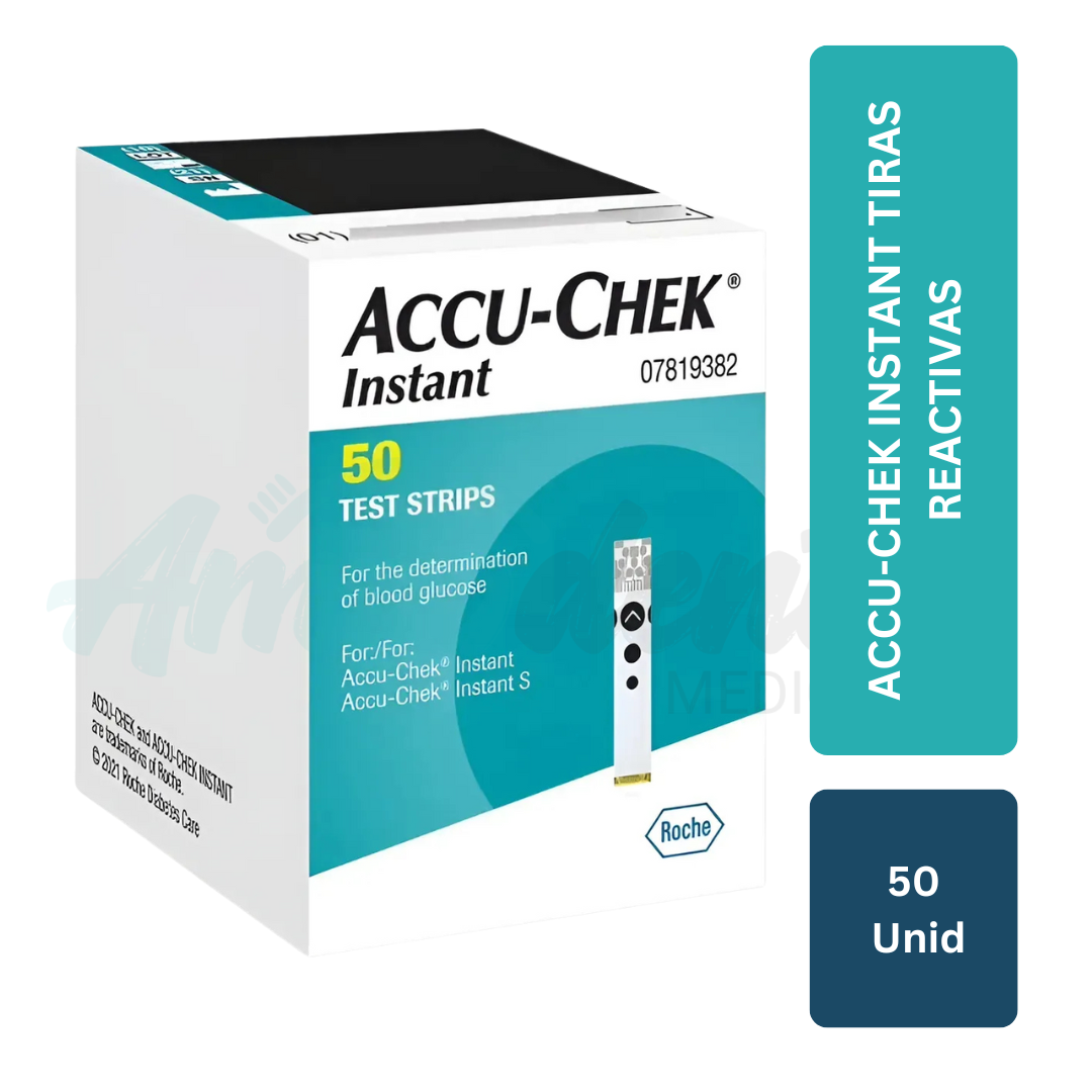Accu-chek Instant Tiras Reactivas