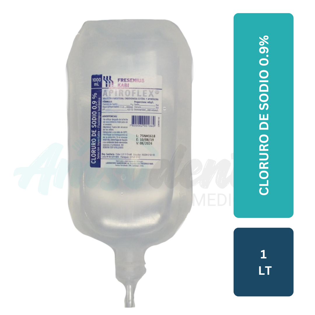 CLORURO DE SODIO 0.9%