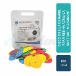 Disco de Lija de brPapel para Resina brAcrilica Surtido br100 Unid – Microdont