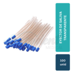 Eyector de Saliva Transparente