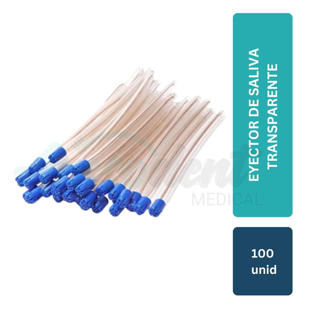 Eyector de Saliva Transparente